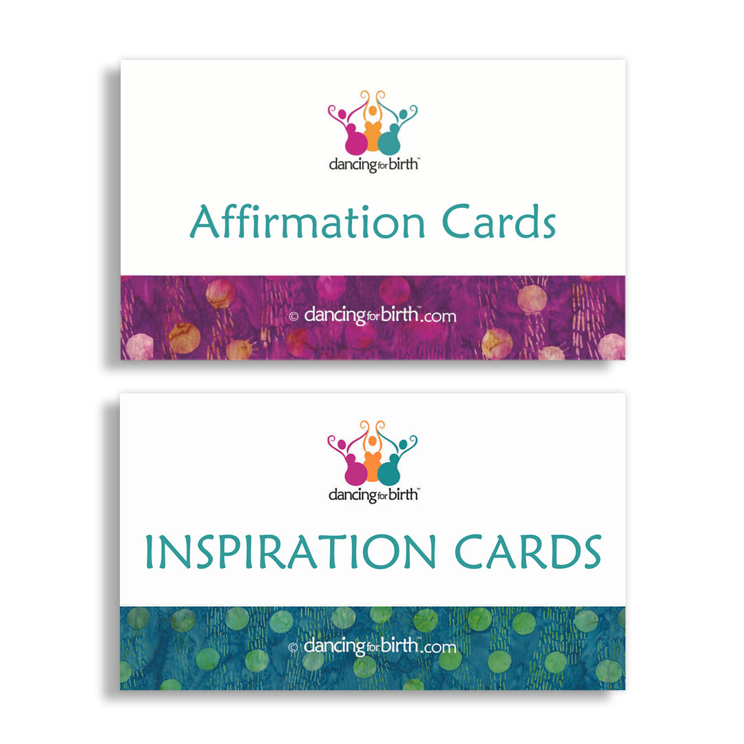 Dancing For Birth™ Inspiration & Affirmation Cards Set