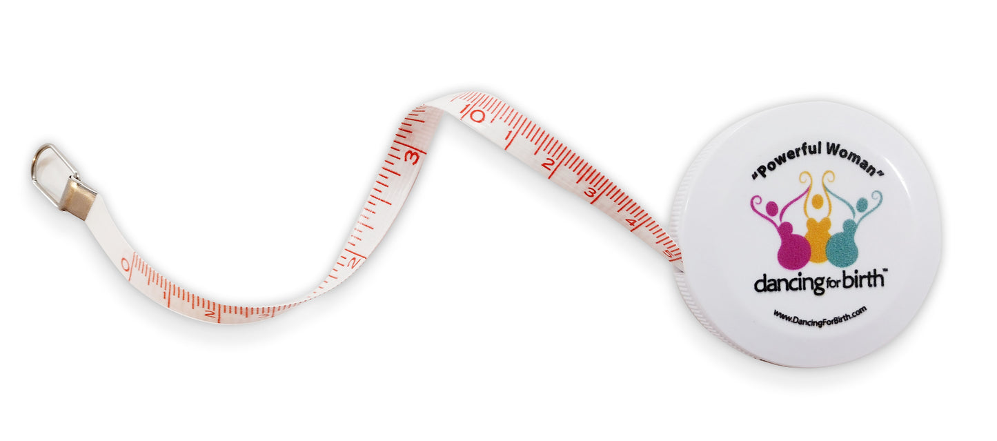 "Powerful Woman" Dancing For Birth™ Tape Measure