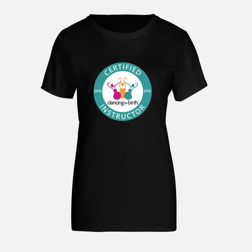 Dancing For Birth™ Certified Instructor Seal T-Shirt