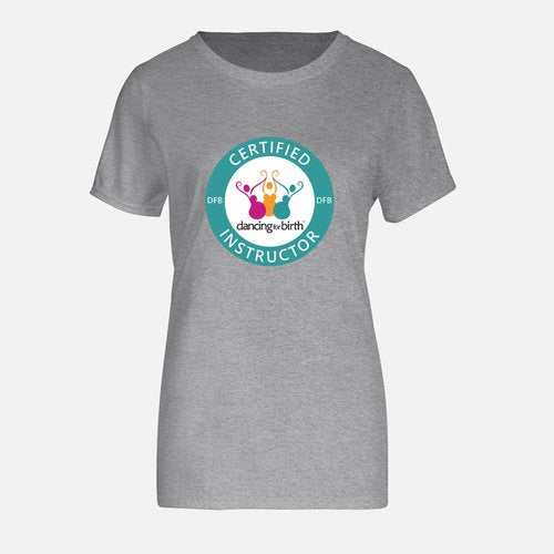 Dancing For Birth™ Certified Instructor Seal T-Shirt