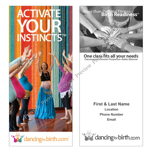 DFB™ "Activate Your Instincts™" Rack Cards