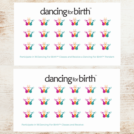 Dancing For Birth™ Loyalty Card