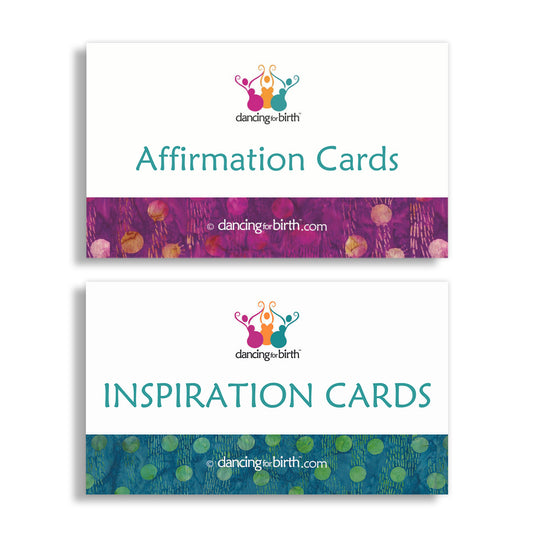 Dancing For Birth™ Inspiration & Affirmation Cards Set